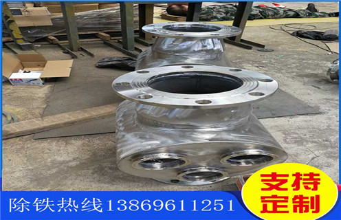永磁管道除鐵器，永磁管道除鐵器Dn100價(jià)格 _遠(yuǎn)力廣東管道式粉料永磁除鐵器12000高斯_可定制工作原理_安裝示意圖